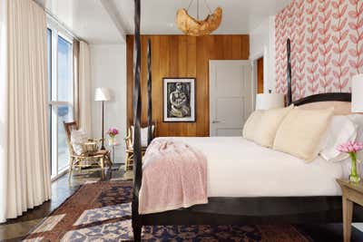  Eclectic Family Home Bedroom. Four Seasons Penthouse by Cravotta Interiors.