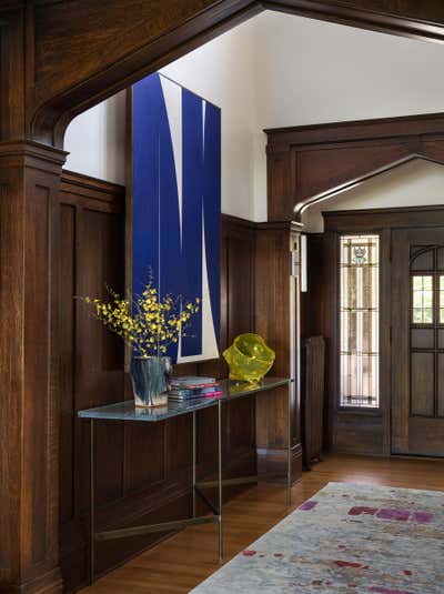  Eclectic Family Home Entry and Hall. Denny Blaine by Hoedemaker Pfeiffer.