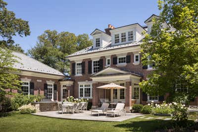  Traditional Family Home Exterior. New Construction by Rosen Kelly Conway Architecture & Design.