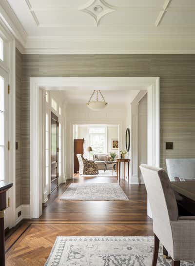  Traditional Family Home Entry and Hall. New Construction by Rosen Kelly Conway Architecture & Design.