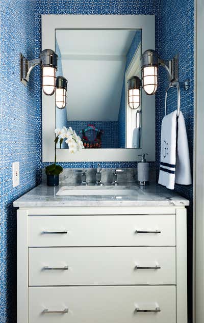  Transitional Family Home Bathroom. Tequesta by Gil Walsh Interiors.