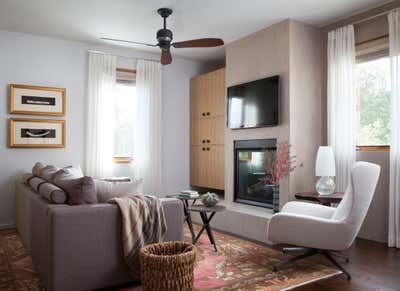  Contemporary Family Home Living Room. Zilker Contemporary by Cravotta Interiors.