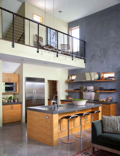  Eclectic Family Home Kitchen. Zilker Contemporary by Cravotta Interiors.