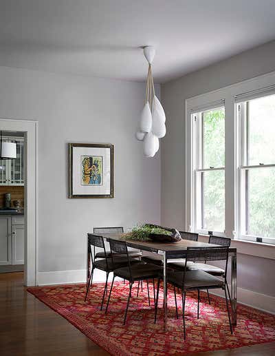  Transitional Family Home Dining Room. Avenue H by Cravotta Interiors.