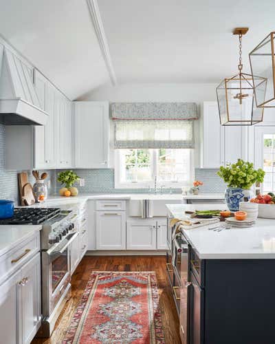  Traditional Family Home Kitchen. Traditional Ranch by Tori Rubinson Interiors.