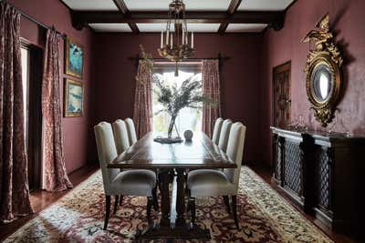  Mediterranean Family Home Dining Room. Mission Statement by Kate Nixon.