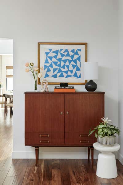Mid-Century Modern Family Home Office and Study. Century City by Stefani Stein.