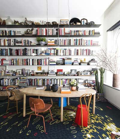 Eclectic Open Plan. Greenwich Village by RP Miller Design.