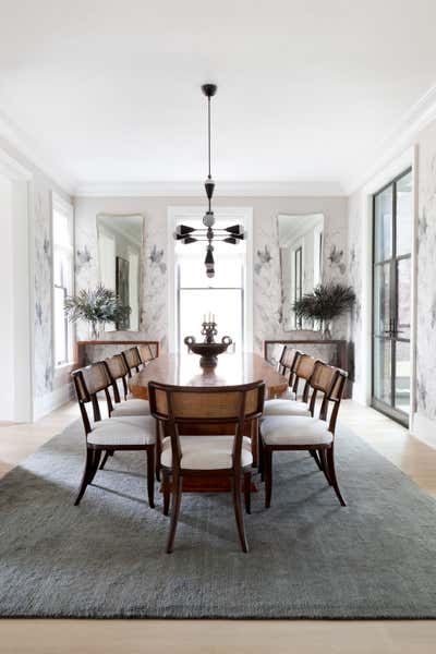  Victorian Family Home Dining Room. Austin Victorian by Chango & Co..