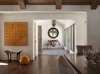  Country House Entry and Hall. Carmel Home by Maria Tenaglia Design.