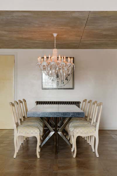  Eclectic Contemporary Bachelor Pad Dining Room. Butlers Wharf by Alacarter Limited.