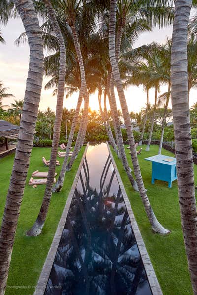  Beach Style Beach House Exterior. Hawaii by RP Miller Design.