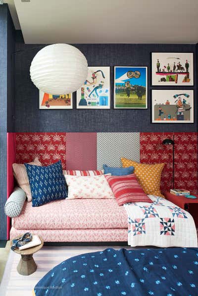  Eclectic Country House Children's Room. North Fork by RP Miller Design.