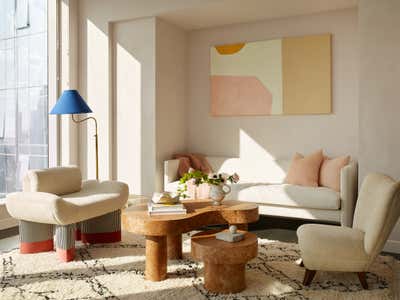  Contemporary Mixed Use Living Room. One Manhattan Square by Anna Karlin.