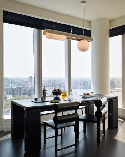  Contemporary Mixed Use Dining Room. One Manhattan Square by Anna Karlin.