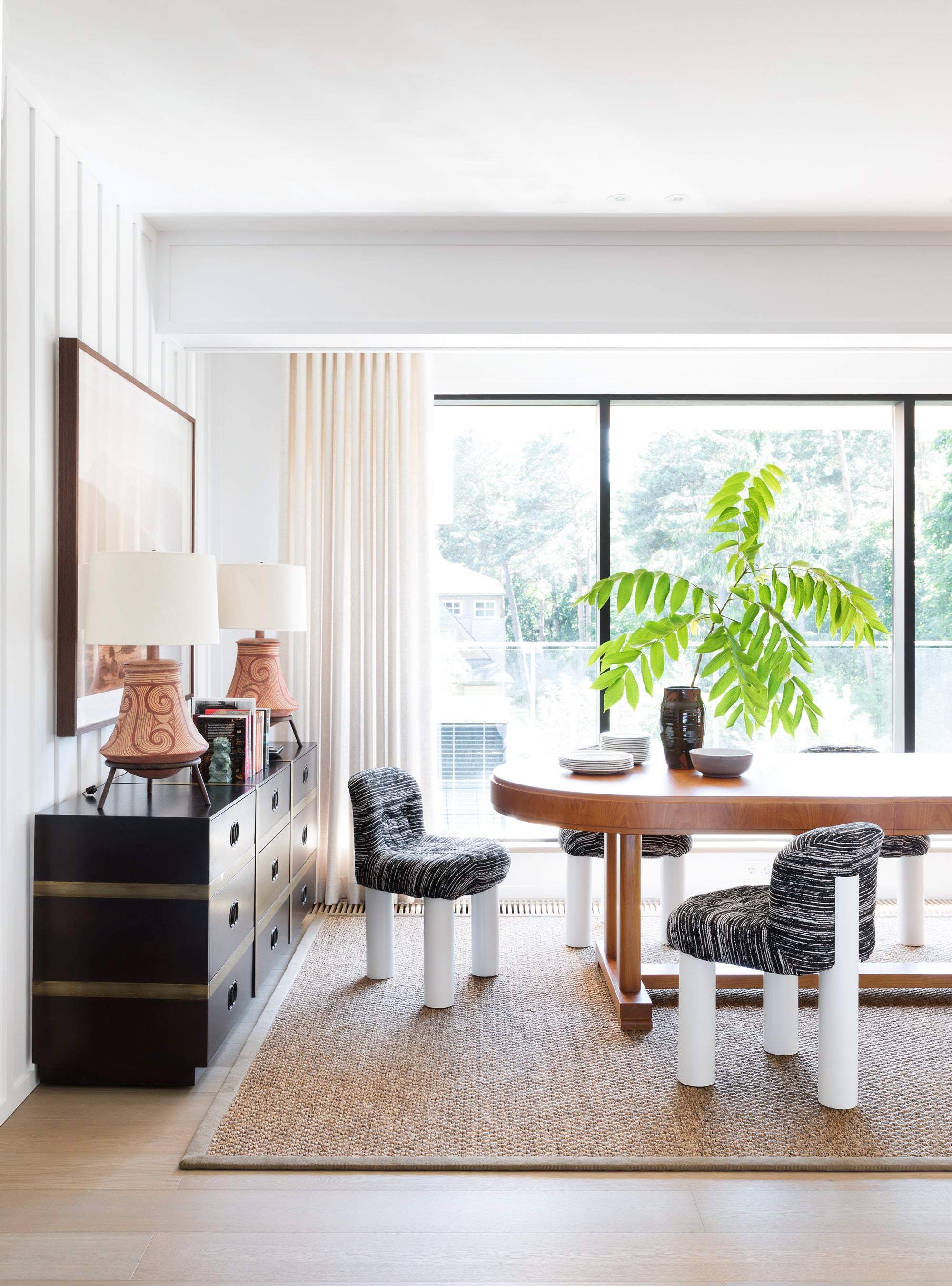 Beach Style Dining Room