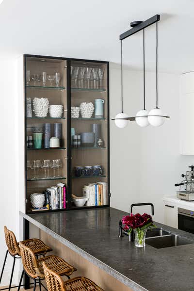  Contemporary Apartment Kitchen. East Village by Louisa G Roeder, LLC.