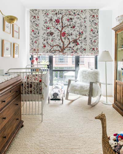  British Colonial Apartment Children's Room. East Village by Louisa G Roeder, LLC.