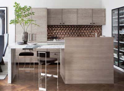  Contemporary Apartment Kitchen. Zaubes Apartment by SOG Interiors.