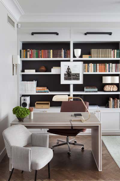  Contemporary Apartment Office and Study. Zaubes Apartment by SOG Interiors.