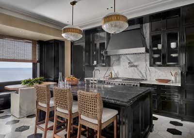  Eclectic Family Home Kitchen. Chicago Renovation by Sasha Adler Design.