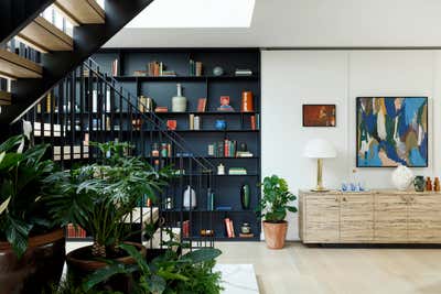 Eclectic Apartment Living Room. Floral Court Penthouse by Studio Ashby.