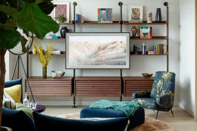  Eclectic Apartment Living Room. Floral Court Penthouse by Studio Ashby.