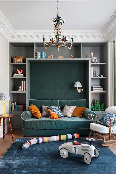  Eclectic Family Home Children's Room. Georgian Villa by Studio Ashby.