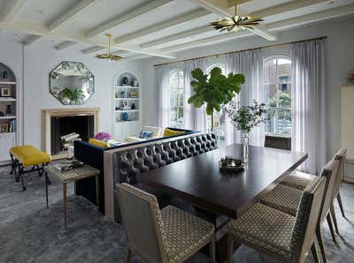  Transitional Family Home Living Room. Presidio Heights Glamour by Palmer Weiss Interior Design.