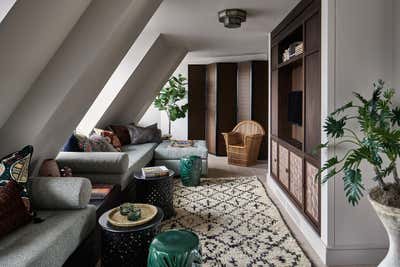  Bohemian Apartment Living Room. Westminster Duplex Apartment by Hubert Zandberg Interiors.