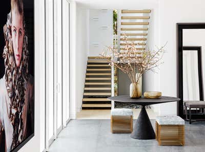  Modern Family Home Entry and Hall. Coastal Modern by Workshop APD.