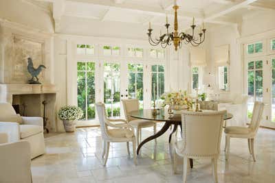 French Family Home Dining Room. Beltway Beauty by Solis Betancourt & Sherrill.