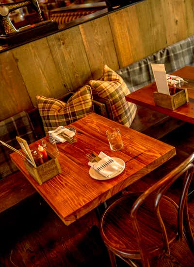  Rustic Restaurant Dining Room. The Bowery by Assembly Design Studio.