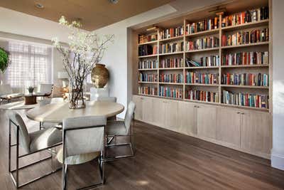  Modern Family Home Bar and Game Room. Soho Penthouse Duplex  by Samuel Amoia Associates.