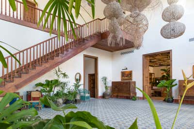  Tropical Hotel Entry and Hall. Itz'ana Belize Resort & Residences  by Samuel Amoia Associates.