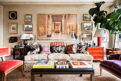  Traditional Apartment Living Room. East Side Residence by Mark Hampton LLC.