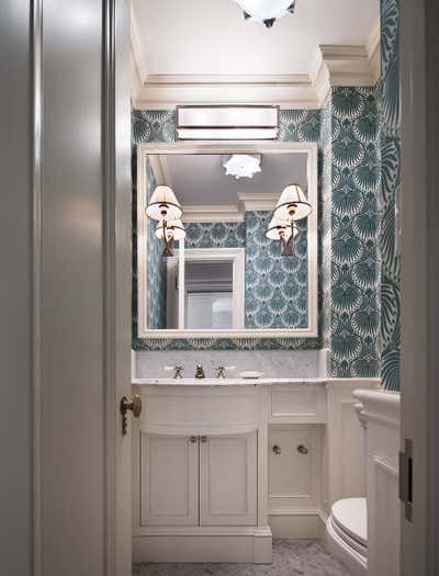 Traditional Apartment Bathroom. Upper East Side Residence by Mark Hampton LLC.