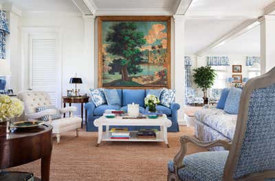  Traditional Vacation Home Living Room. Florida Residence by Mark Hampton LLC.