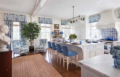 Traditional Vacation Home Kitchen. Florida Residence by Mark Hampton LLC.