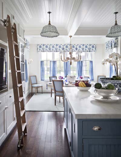  Traditional Country House Kitchen. Bridgehampton Residence by Mark Hampton LLC.