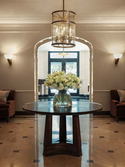 Traditional Apartment Lobby and Reception. Lobby by Clive Lonstein.