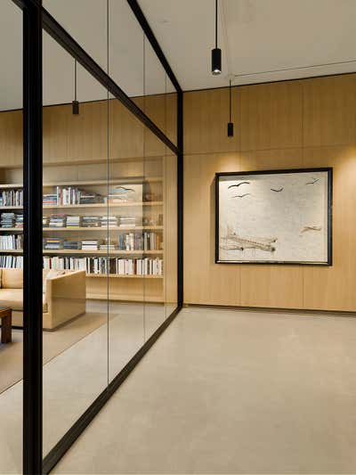 Contemporary Office Office and Study. Office by Clive Lonstein.
