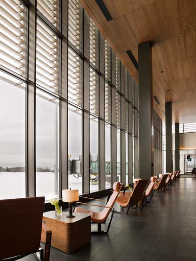  Transportation Lobby and Reception. Airport by Clive Lonstein.