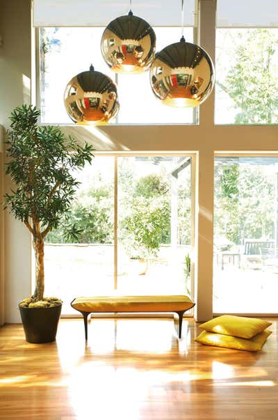  Family Home Entry and Hall. Bates, Hollywood Hills by Kim Colwell Design.