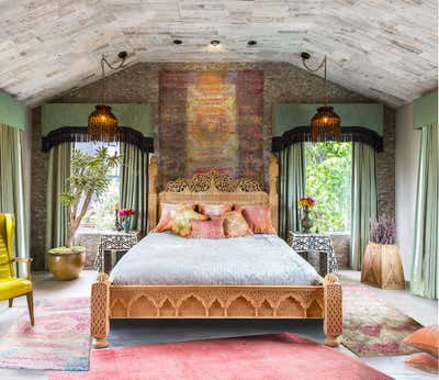  Eclectic Family Home Bedroom. Moroccan Remodel  by Kim Colwell Design.