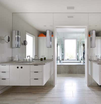  Contemporary Family Home Bathroom. Balcones Treehouse by Kristen Nix Interiors.