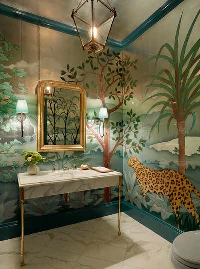  Eclectic Family Home Bathroom. Presidio Heights 3 by Palmer Weiss Interior Design.