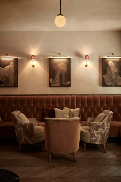  French Hotel Bar and Game Room. Hotel Sanders by Pernille Lind Studio.