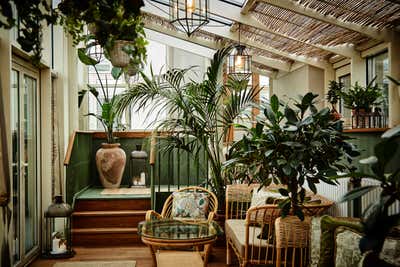  Tropical Dining Room. Hotel Sanders by Pernille Lind Studio.