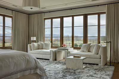 Contemporary Country House Bedroom. Virginia Country Retreat by Solis Betancourt & Sherrill.